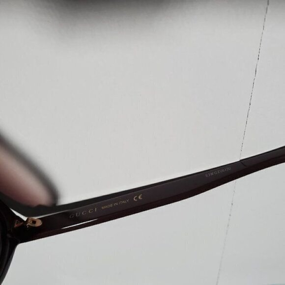 New- Authentic Gucci Brown Injection Molded Sunglasses main image 9
